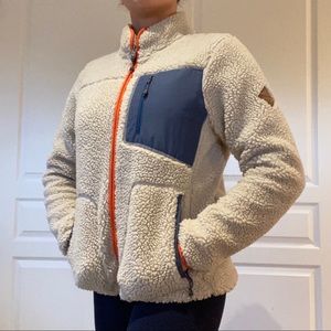 Fleece zip-up jacket